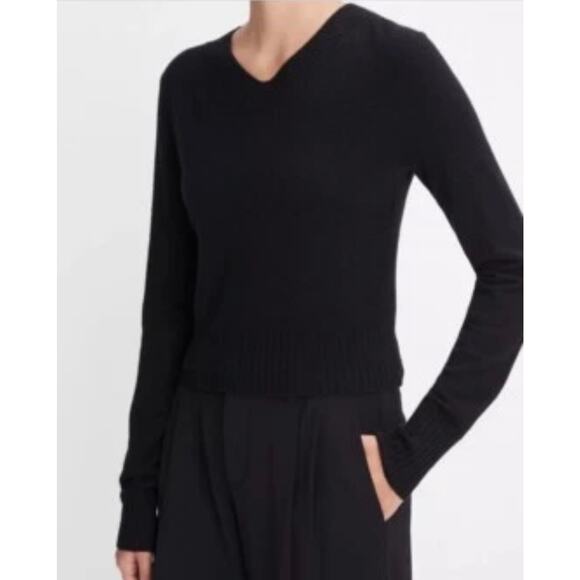 Vince Women's Wool-Blend V-Neck Sweater - Medium - Picture 1 of 10